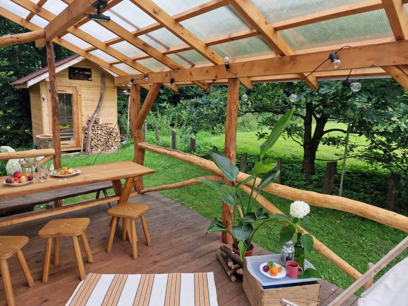 Bieszczadzki Kat Villa Lesko Kültér fotó